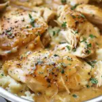 Slow Cooker Chicken & Gravy