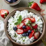Cottage Cheese and Fruit