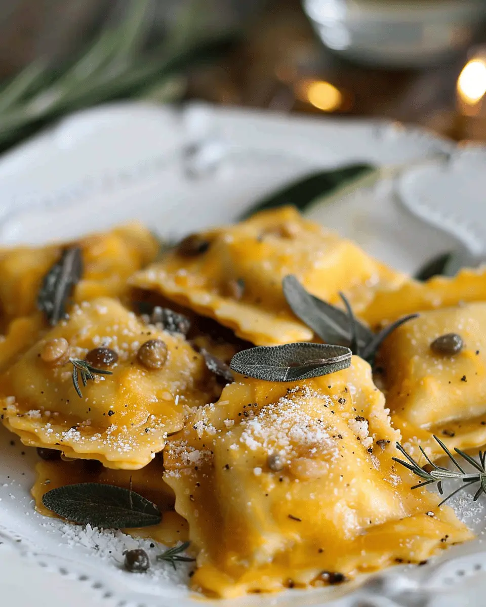 Butternut Squash Ravioli: Easy Indulgence for Home Chefs