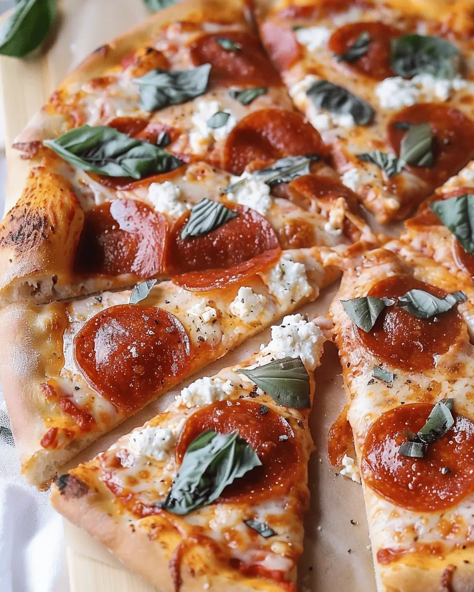 Hot Honey Pepperoni Ricotta Pizza: A Bold Flavor Adventure