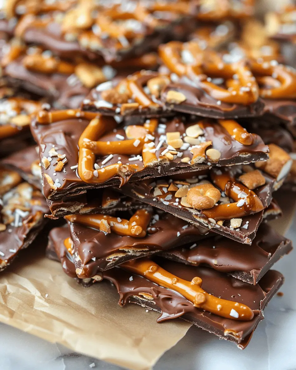 Salted Caramel Pretzel Bark: The Best Indulgent Treat to Savor