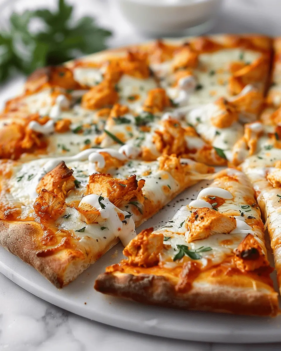 Buffalo Chicken Pizza Recipe in 25 Mins for a Savory Delight