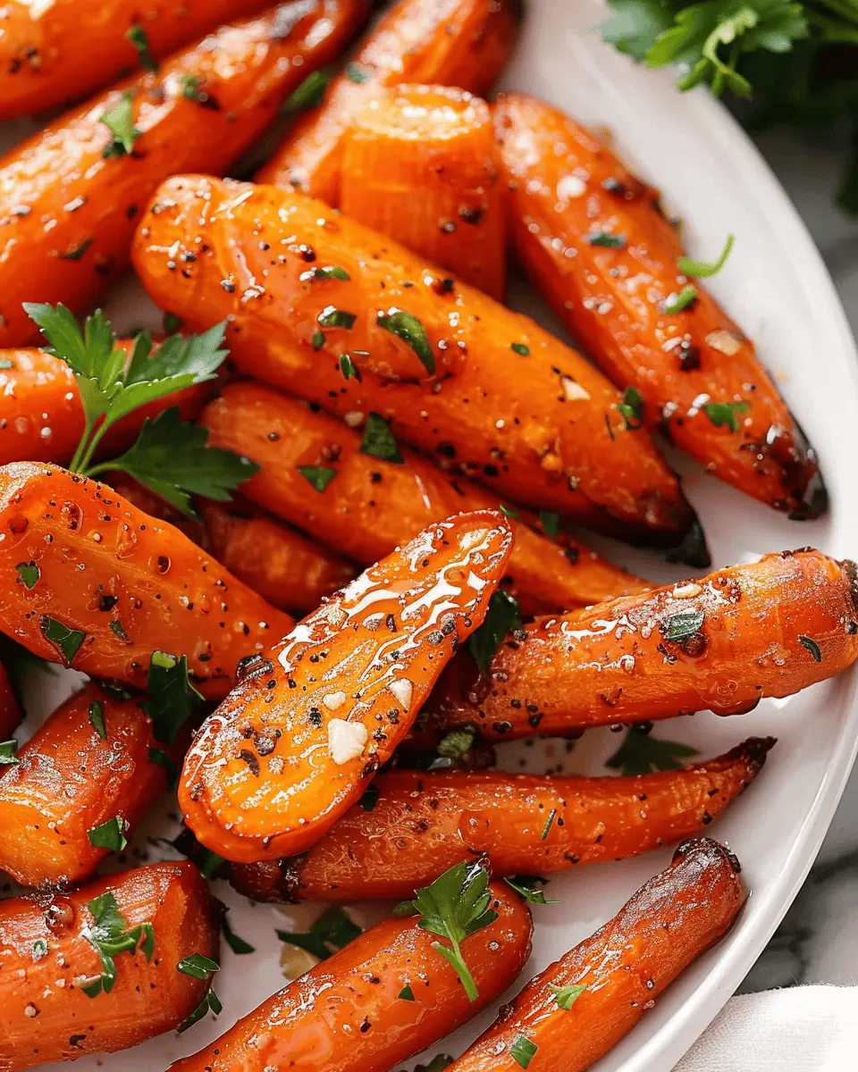 Secret Ingredient Honey Garlic Roasted Carrots That Shine Bright