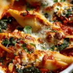 Spinach and Ricotta Stuffed Shells
