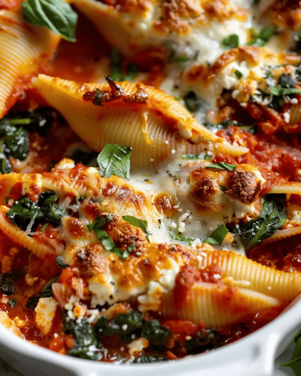 Spinach and Ricotta Stuffed Shells: The Best Comfort Food Recipe