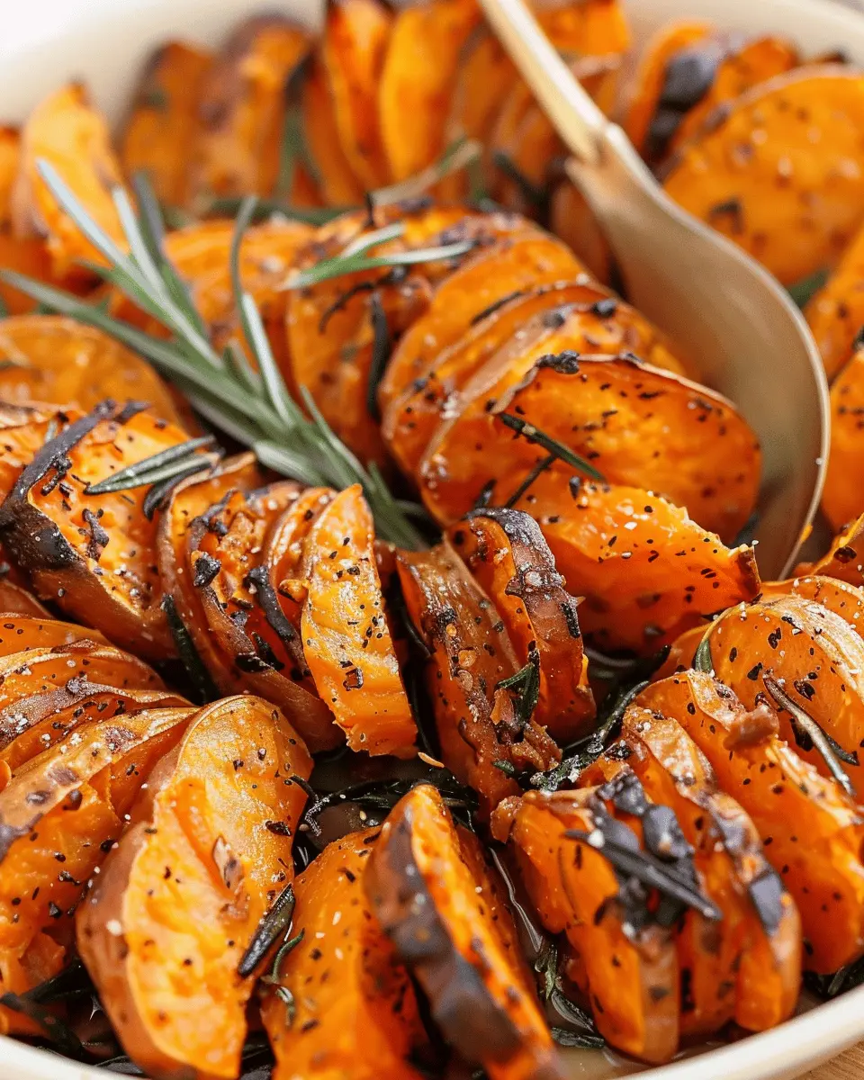 Crispy Roasted Rosemary Sweet Potatoes for Effortless Home Cooking