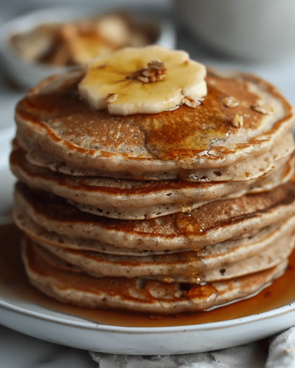 Healthy Oatmeal Apple Pancakes: A Delightfully Easy Breakfast Alternative