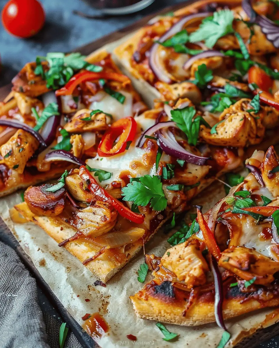 BBQ Chicken Flatbread