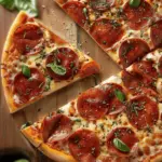 Deep Dish Pepperoni Pizza