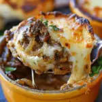 French Onion Hamburger Soup
