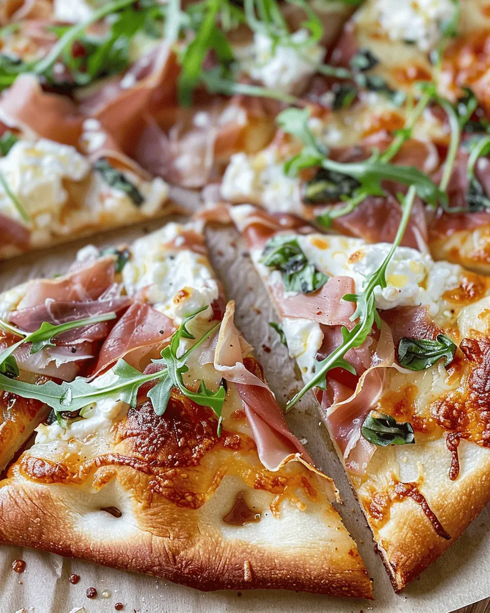 Prosciutto Ricotta Pizza: Easy Homemade Indulgence for Everyone