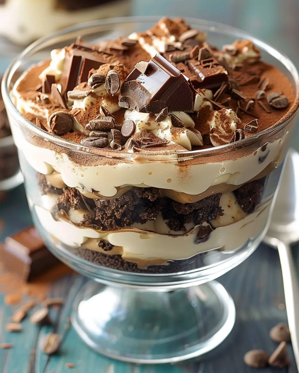 Chocolate Brownie Mocha Trifle: The Best Indulgent Dessert Delight