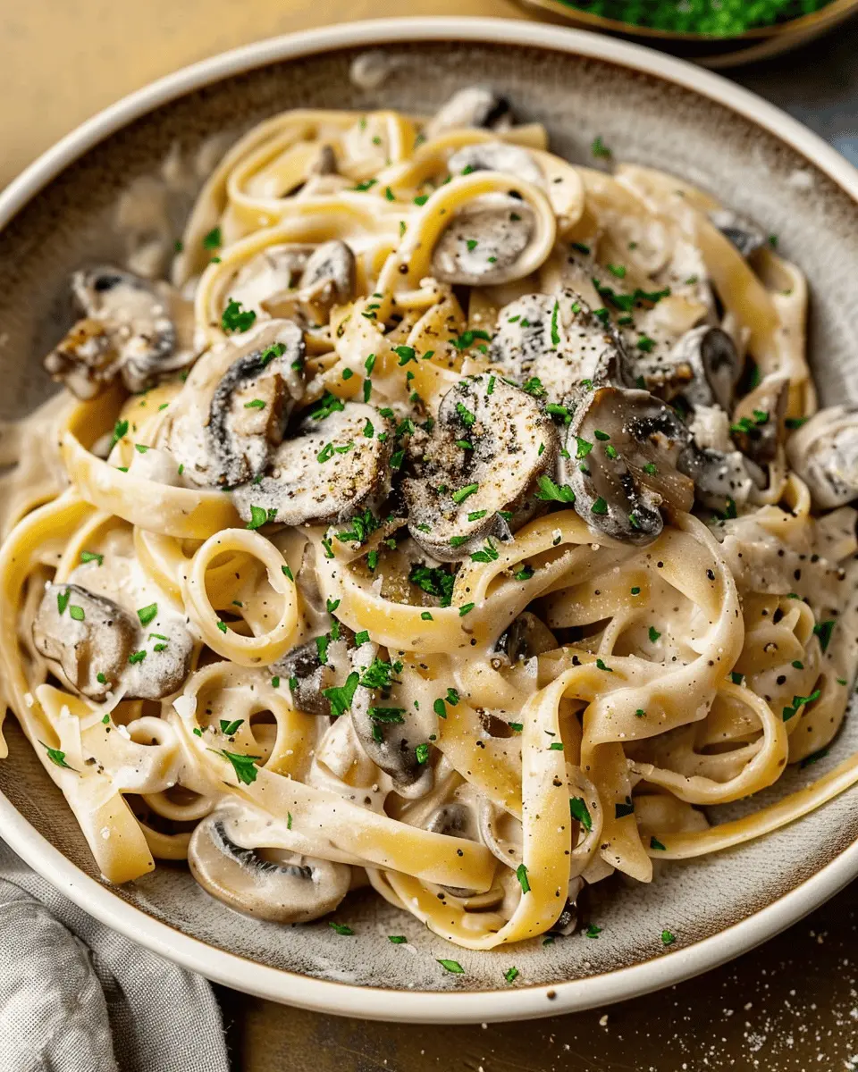 Creamy Mushroom and Truffle Pasta: Indulgent Comfort in Every Bite