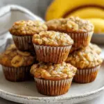 Banana Oatmeal Muffins