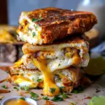 Breakfast Burrito Grilled Cheese