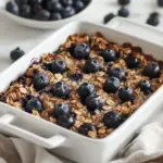 Blueberry Baked Oatmeal
