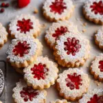 Raspberry Linzer Cookies