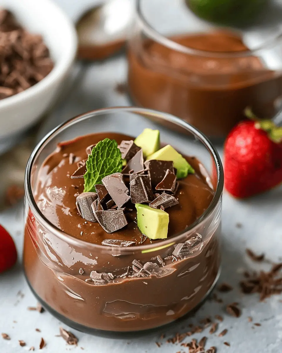 Keto Chocolate Avocado Pudding: The Indulgent Guilt-Free Treat