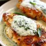 CHICKEN IN BASIL CREAM SAUCE