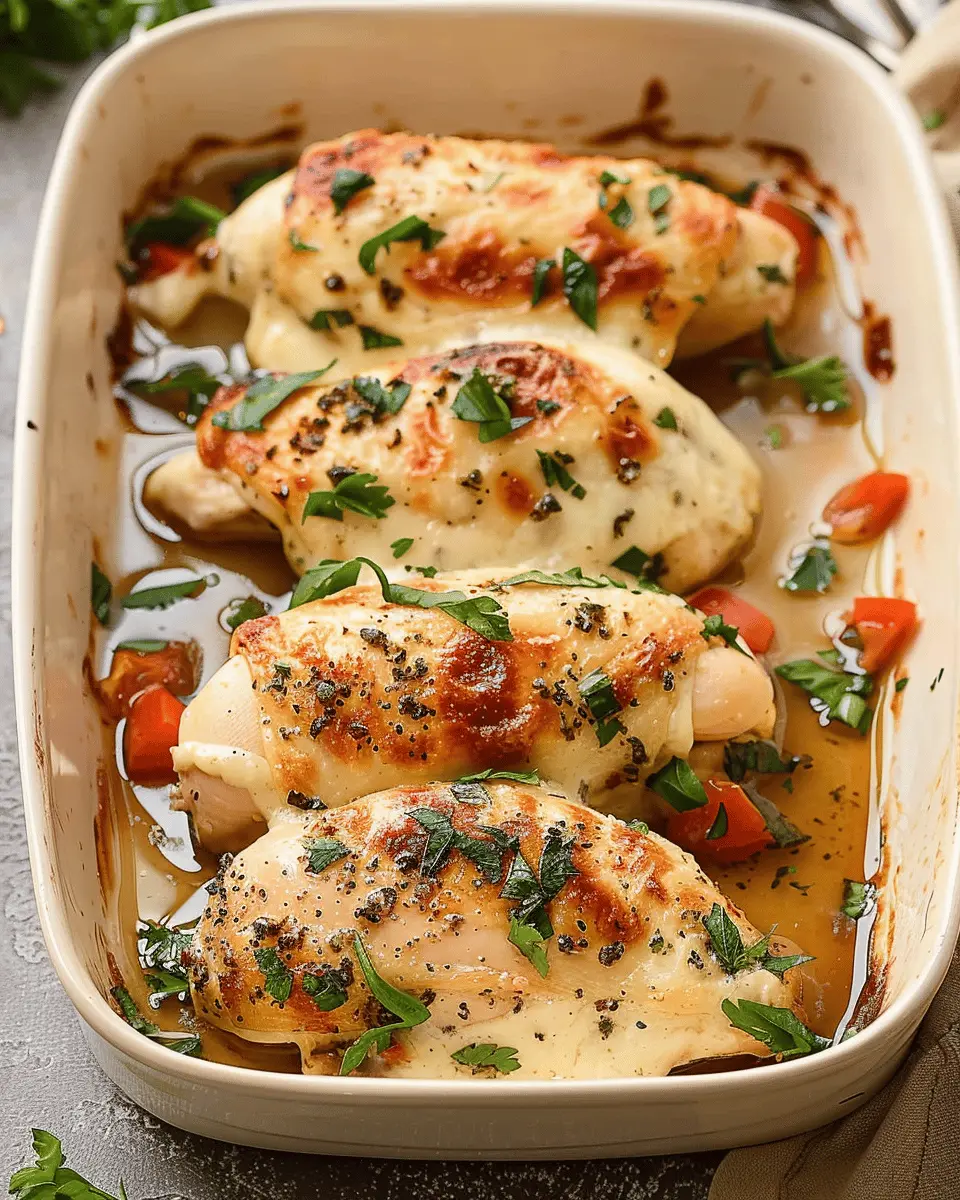 Mozzarella Stuffed Chicken: Juicy Turkey Bacon and Chicken Ham Delight