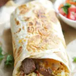 Steak and Egg Breakfast Burrito