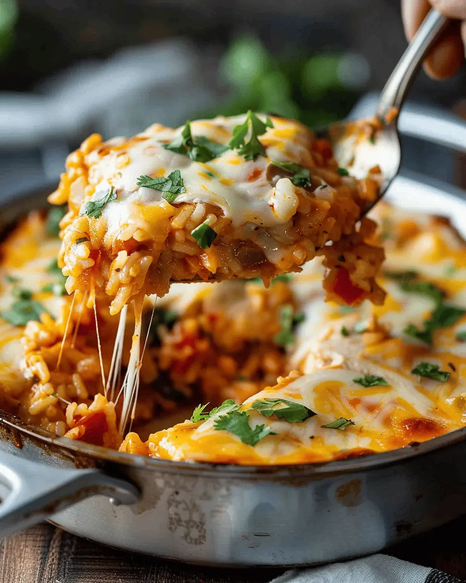 Chicken Enchilada Rice Casserole: A Deliciously Easy Family Meal