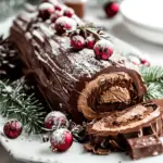 Traditional Chocolate Yule Log
