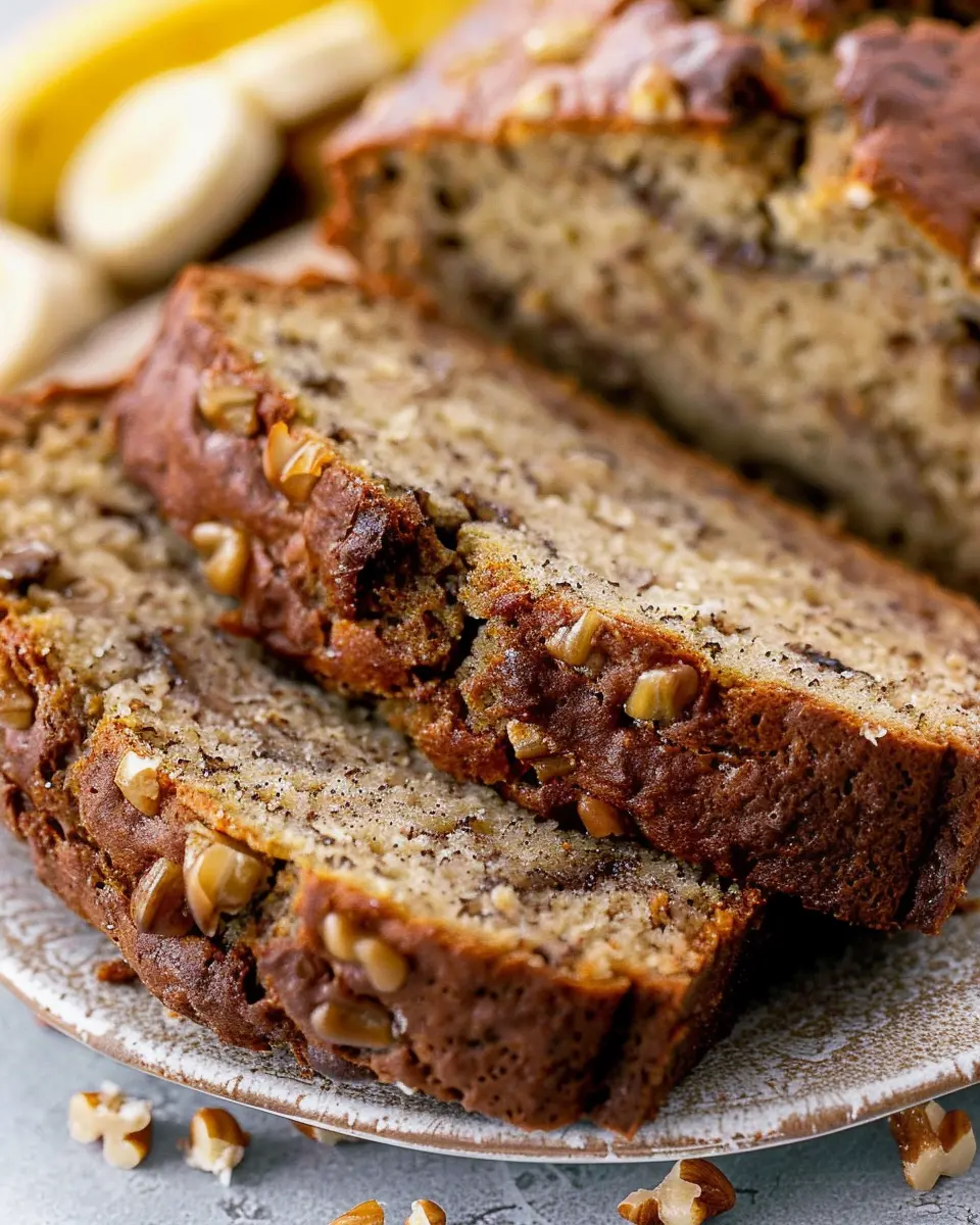 Easiest Moist Homemade Banana Bread Recipe: Soft, Light, and Irresistible