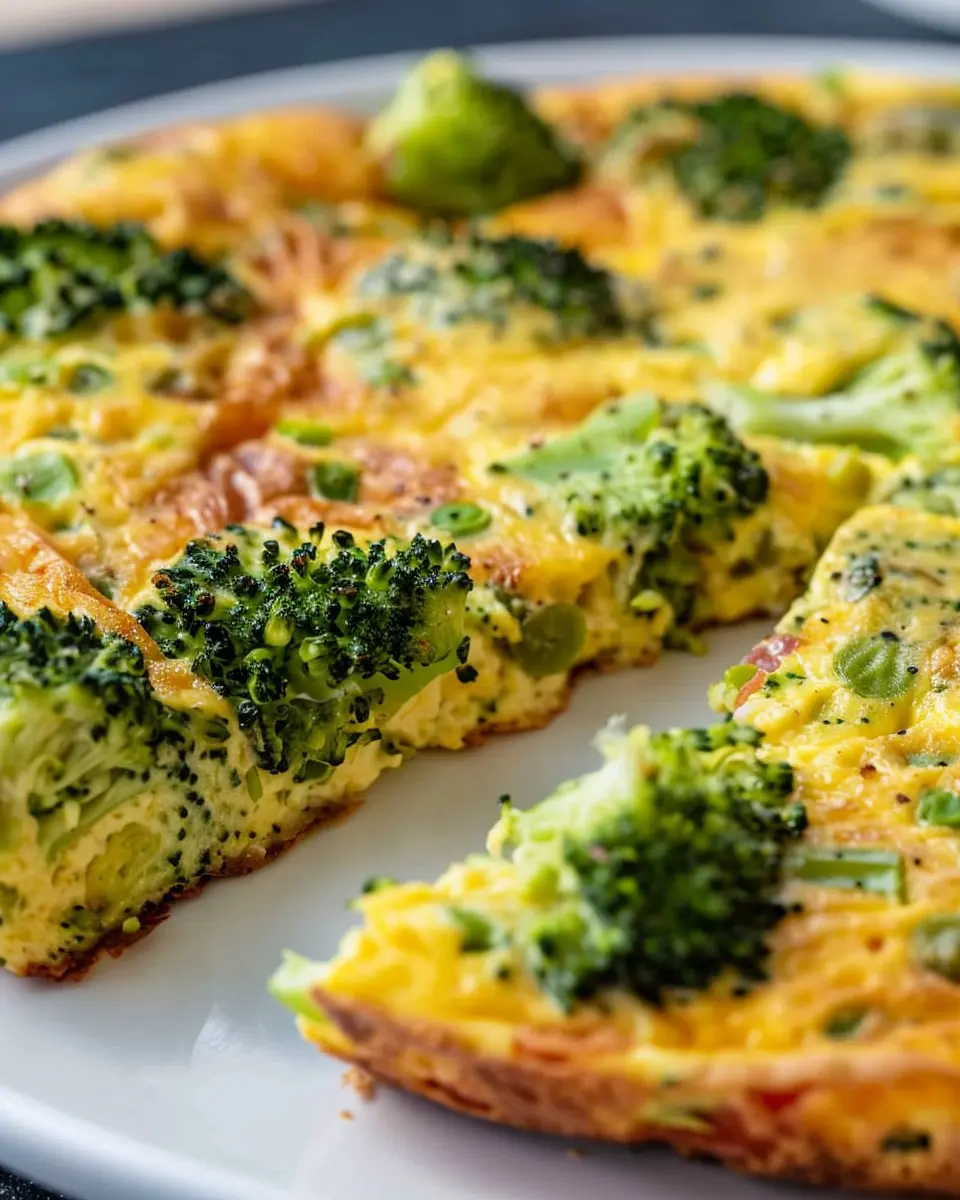Cheesy Broccoli Frittata: A Deliciously Easy Twist on Breakfast