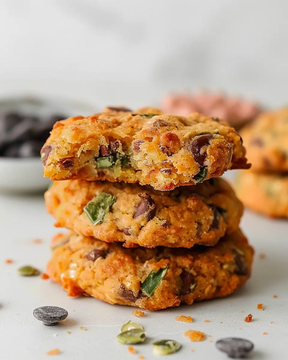 Breakfast Protein Biscuits: Easy Turkey Bacon and Veggie Delight