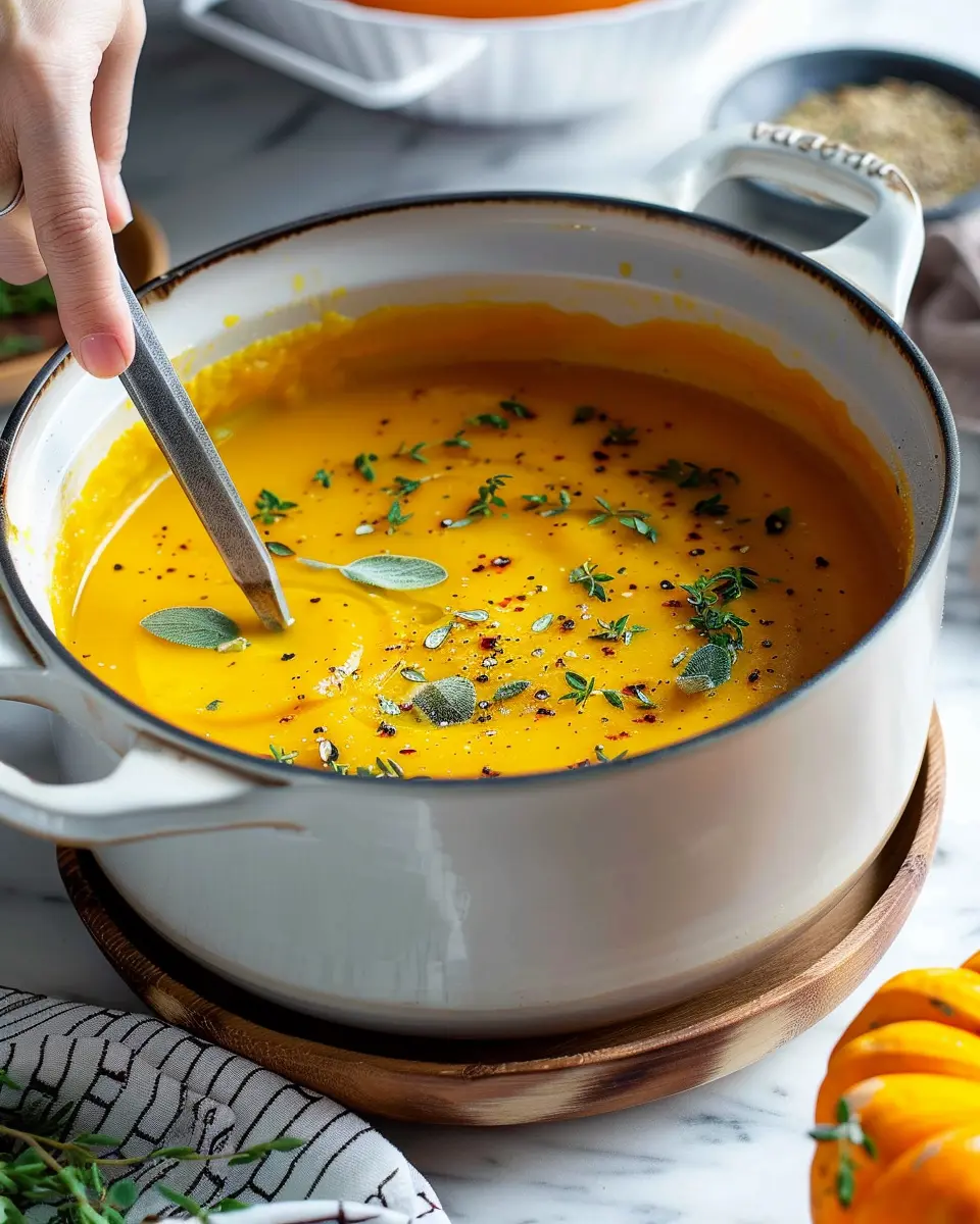 Creamy Autumn Squash Soup: The Best Cozy Recipe for Fall