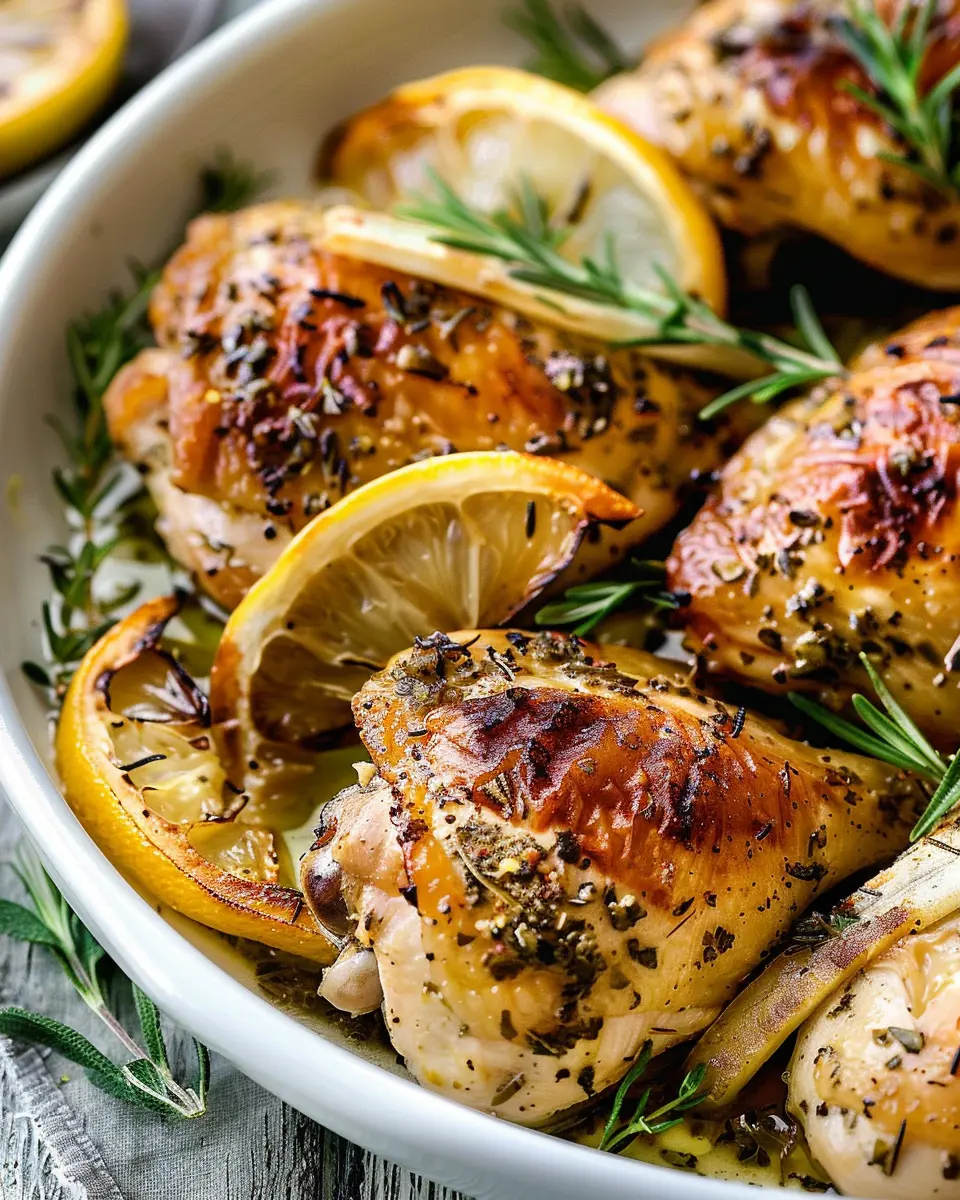 Greek Lemon Chicken: Easy Recipe for Juicy Home Cooking