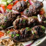 Beef Kafta Kebabs
