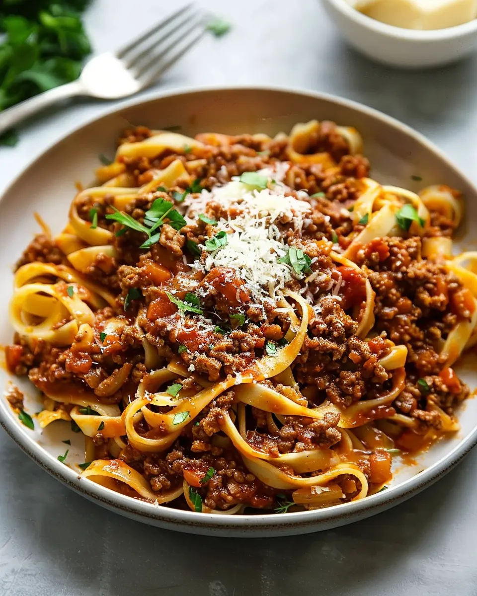 Simple Bolognese with Turkey Bacon: A Delicious Twist on a Classic