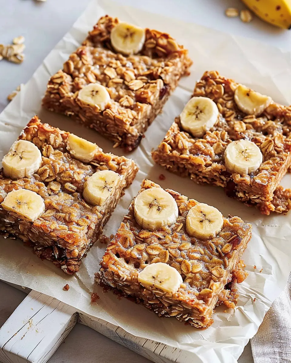 Banana Oatmeal Bars: Easy, Healthy Treats for Everyone