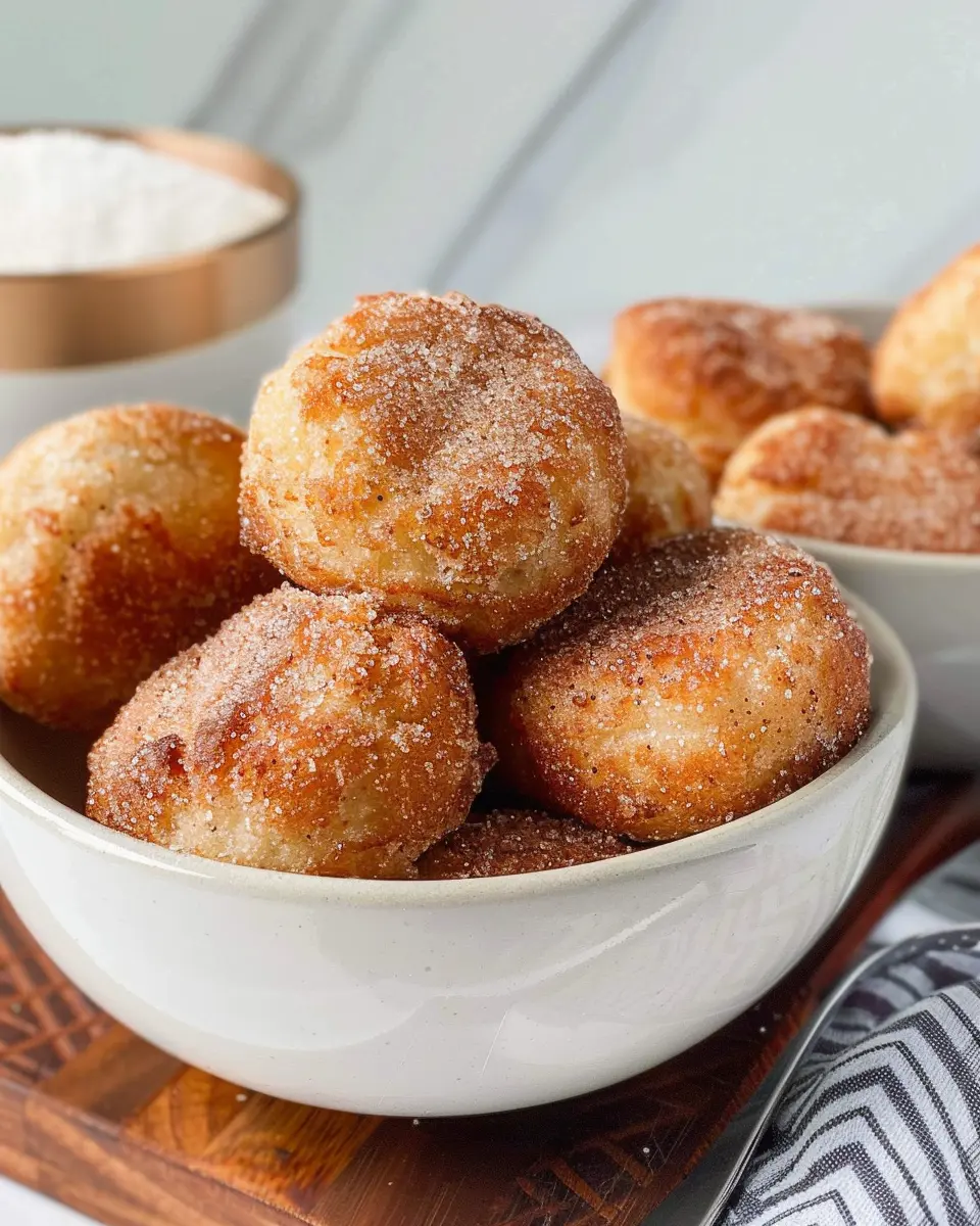 Healthy Air Fryer Churro Bites: Easy, Guilt-Free Indulgence