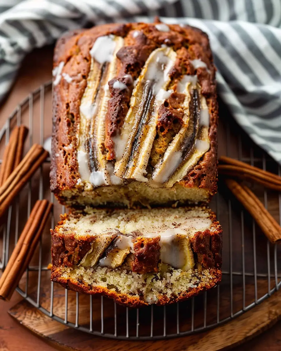 Homemade Cinnamon Swirl Banana Bread: Easy Delight for Brunch