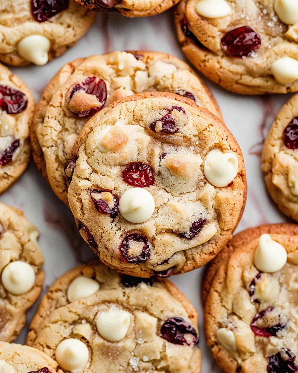 White Chocolate Cranberry Cookies: The Best Indulgent Treats