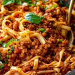 Lentil bolognese