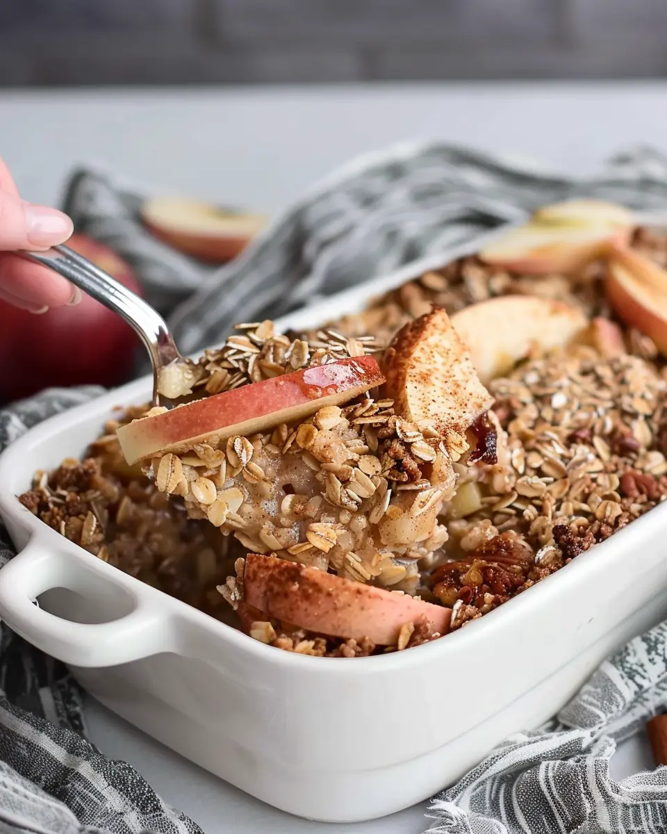 Apple Cinnamon Baked Oatmeal: A Cozy, Easy Breakfast Delight