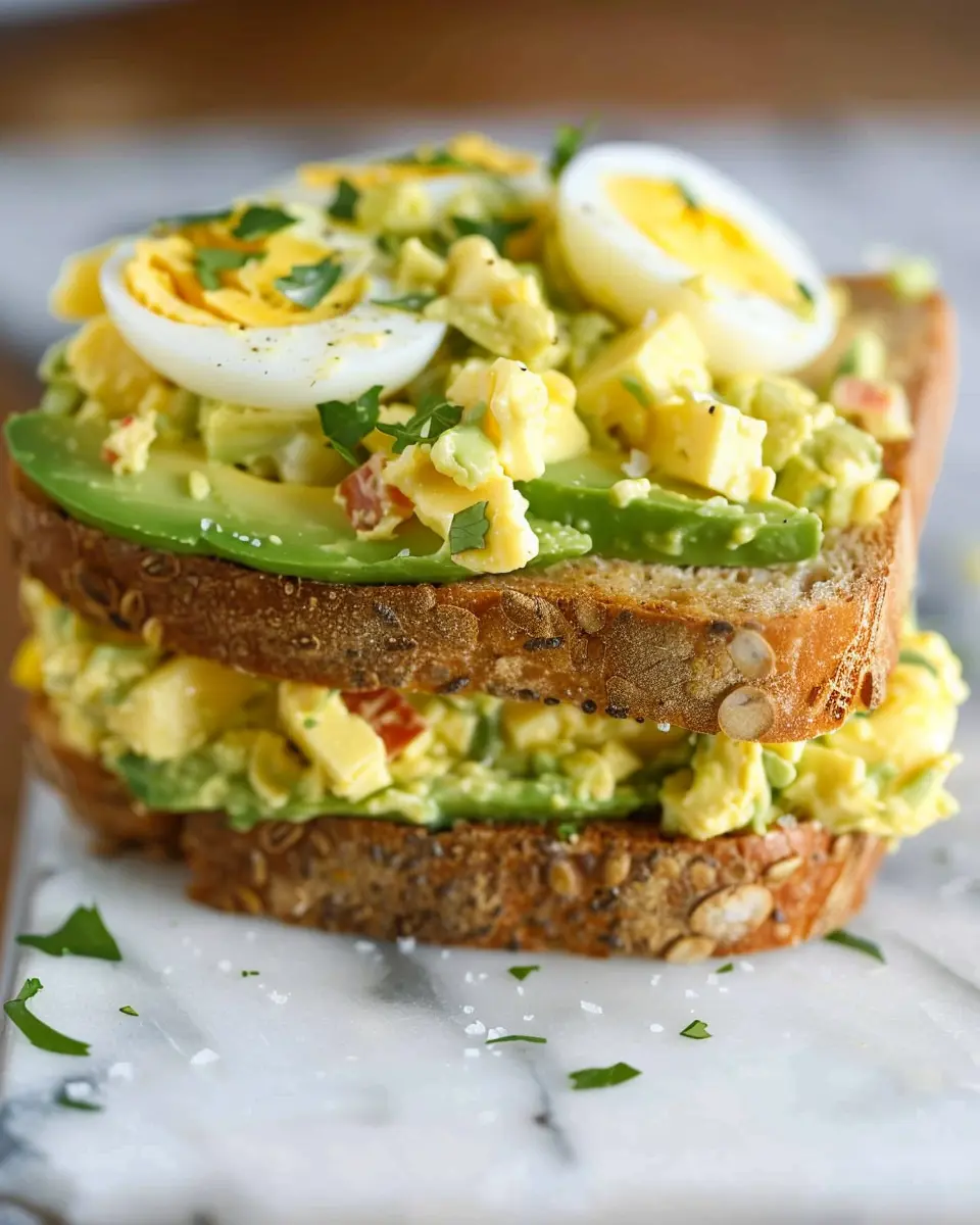 Avocado Egg Salad Sandwich: The Best Healthy Twist to Try