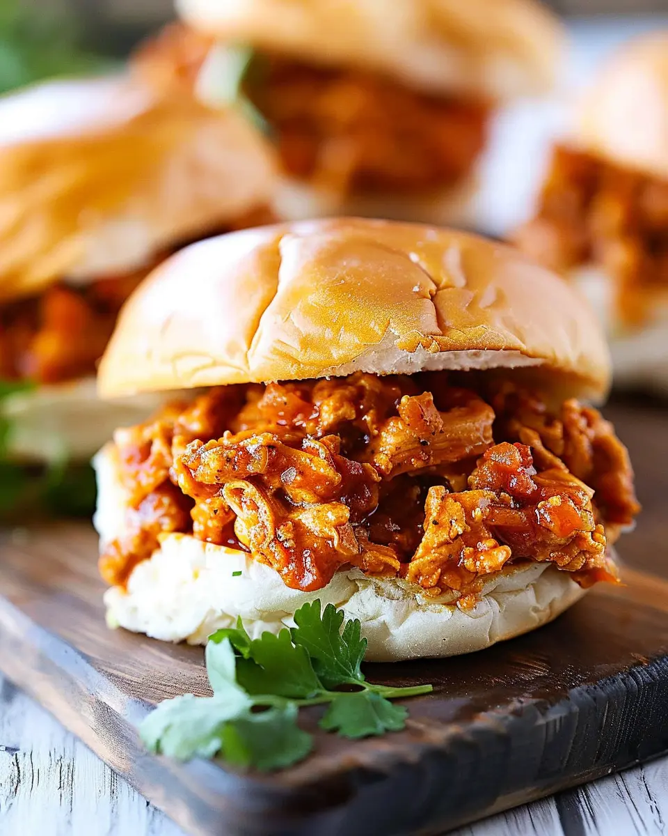 Delicious Cajun Chicken Sloppy Joes: A Juicy Twist on Tradition