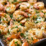 Garlic Parmesan Baked Shrimp