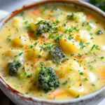 Broccoli Potato Cheese Soup