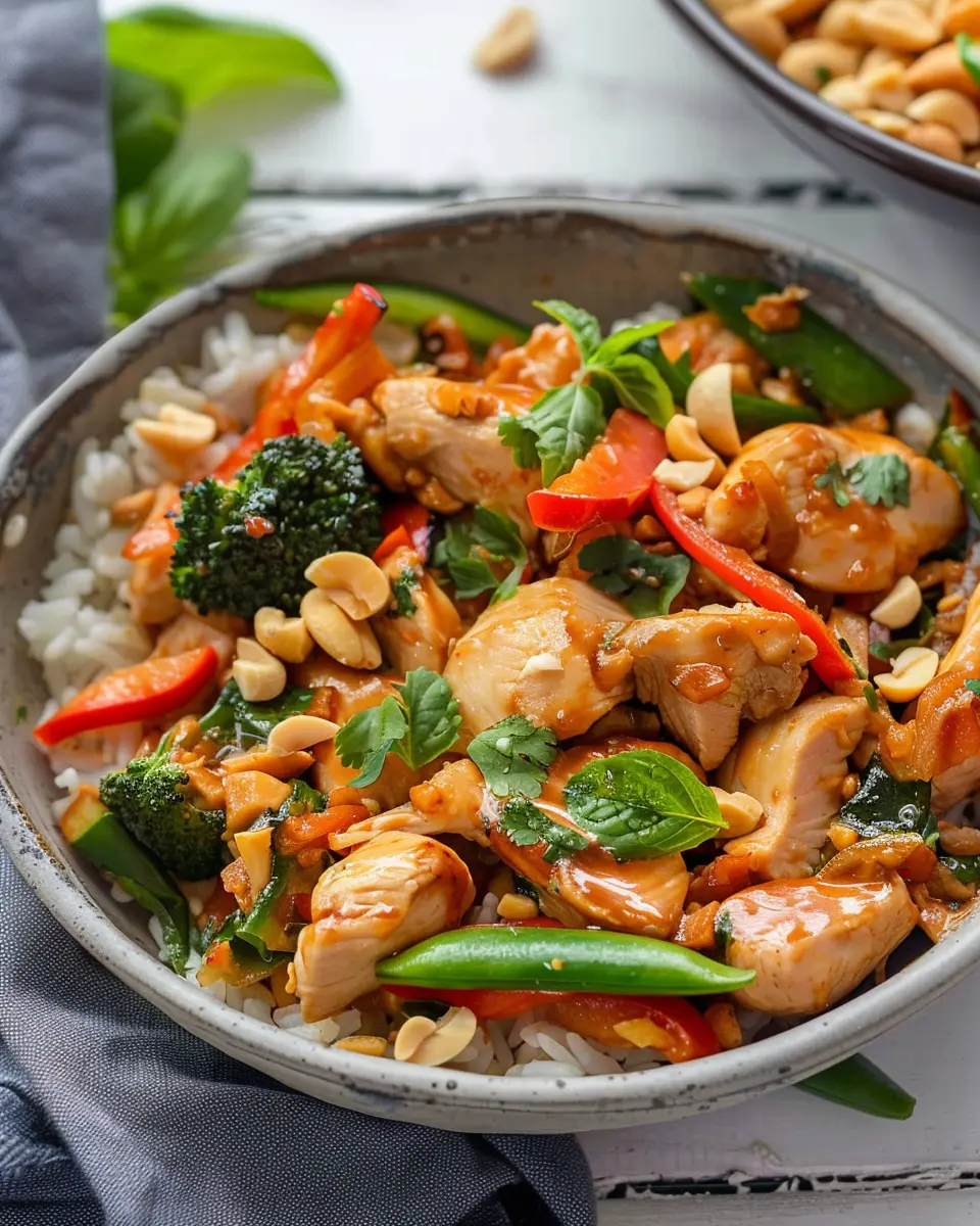 Thai Peanut Chicken Stir-Fry: Easy, Flavorful Meal for Everyone
