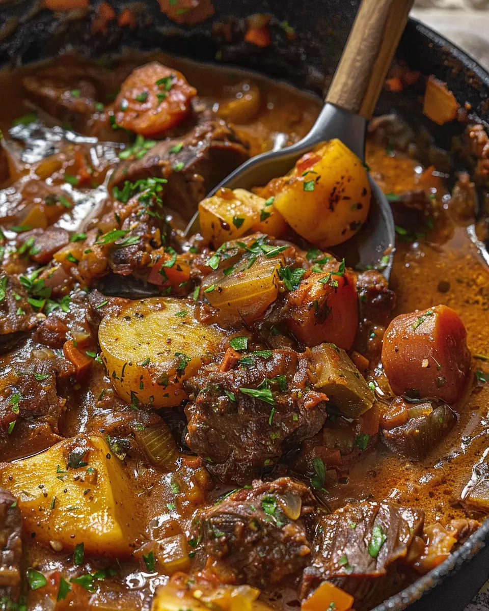 Saucy Beef and Vegetable Casserole: Easy Comfort Food Delight