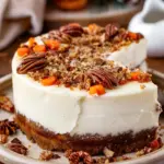 Carrot Cake Cheesecake Recipe – Easy Holiday Dessert