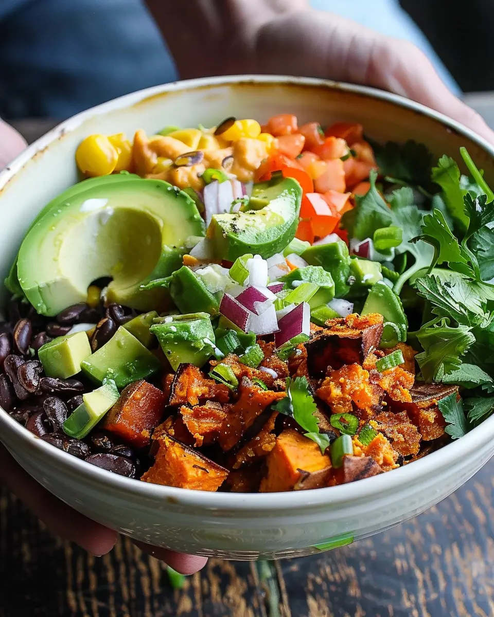 Sweet Potato and Avocado Taco Bowl: Easy & Irresistibly Healthy