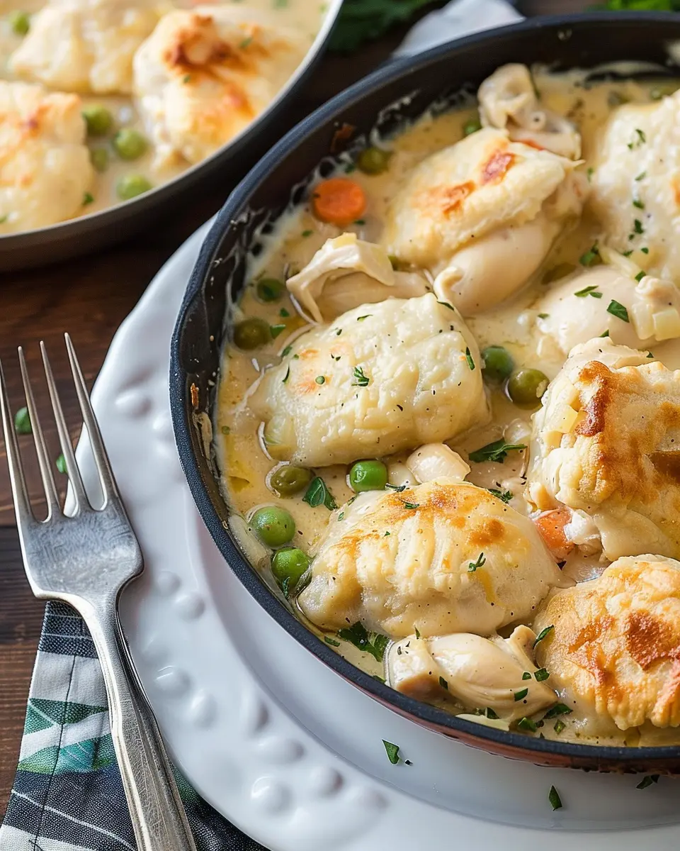 Easy Chicken and Dumplings: Indulgent Biscuits for Comfort Food Lovers