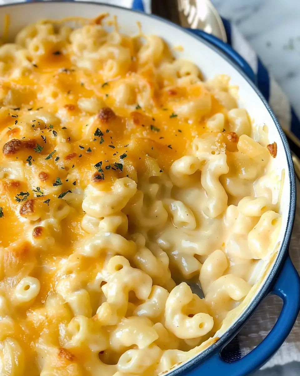 Easy Paula Deen Crockpot Mac and Cheese Recipe with Turkey Bacon